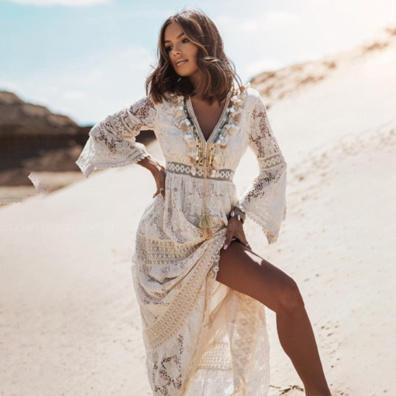 Purity Dress™ | שמלת מקסי מלכותית