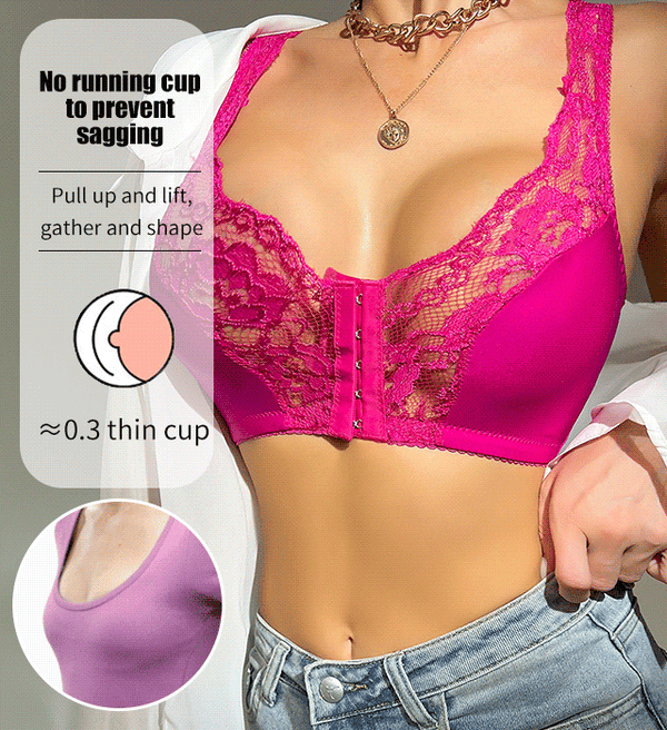 Eliana™ | חזיית תחרה סקסית סגירה קדמית (1+1 חינם)