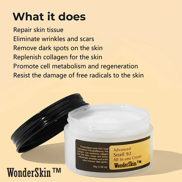 WonderSkin™ | קרם קולגן הרמה ומיצוק -  חילזון קוריאני