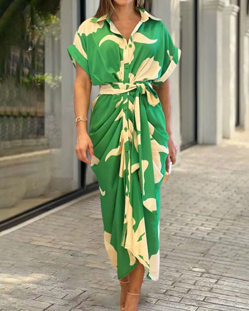 Selena™ | שמלת כפתורים אלגנטית