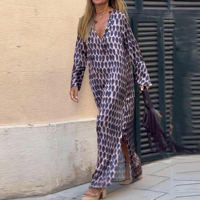 Isabella™ | שמלה ארוכה אופנתית