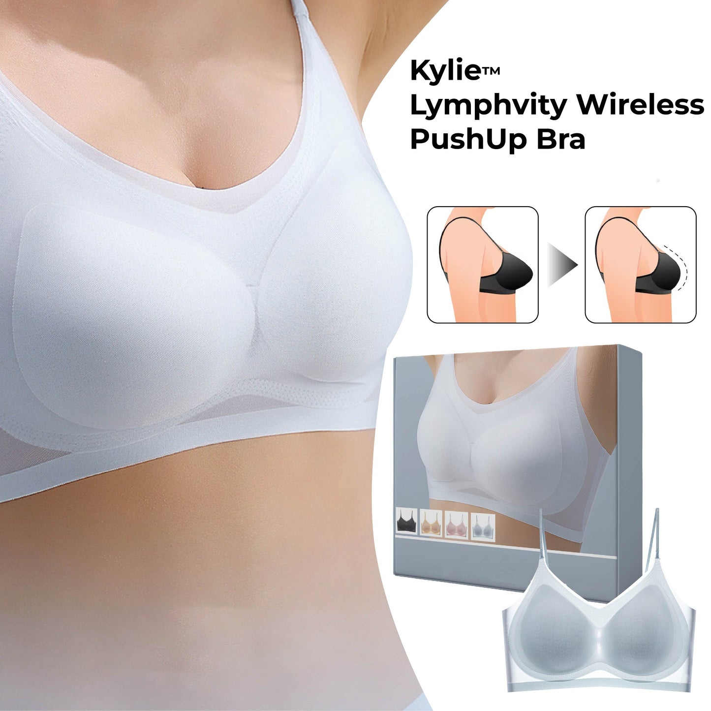 Kylie™ | חזיית פושאפ ללא ברזלים