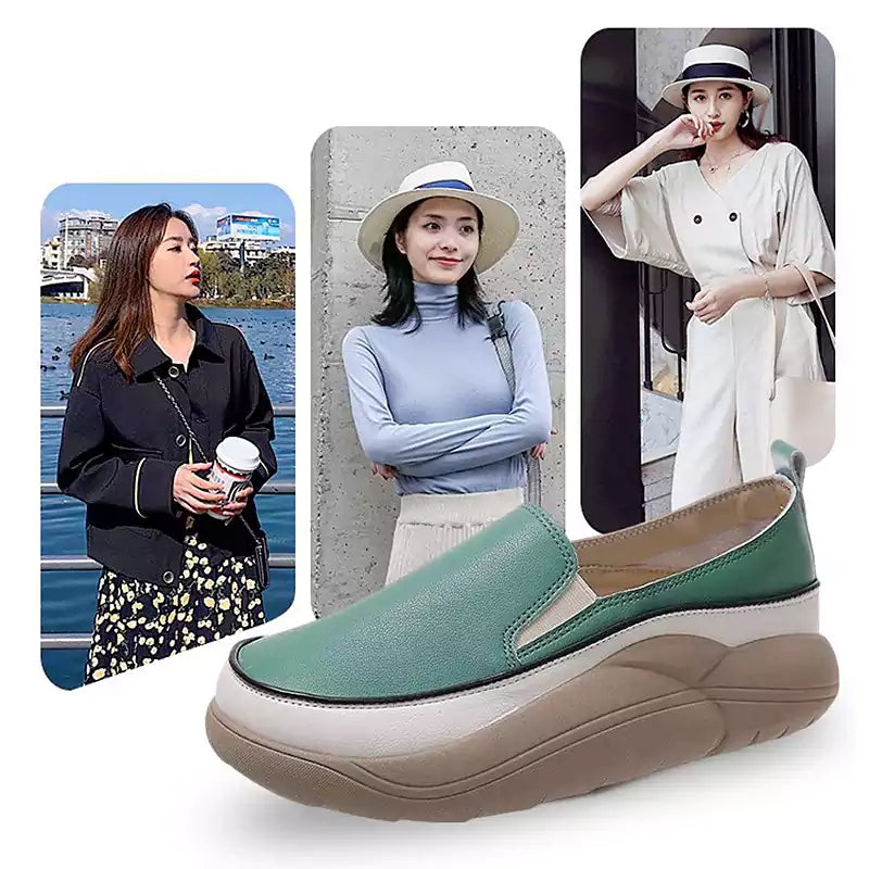 SoleZenith™ | Trendy Chunky Loafer Shoes