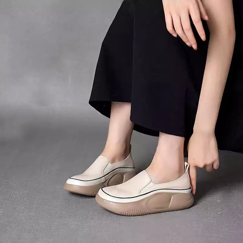 SoleZenith™ | Trendy Chunky Loafer Shoes
