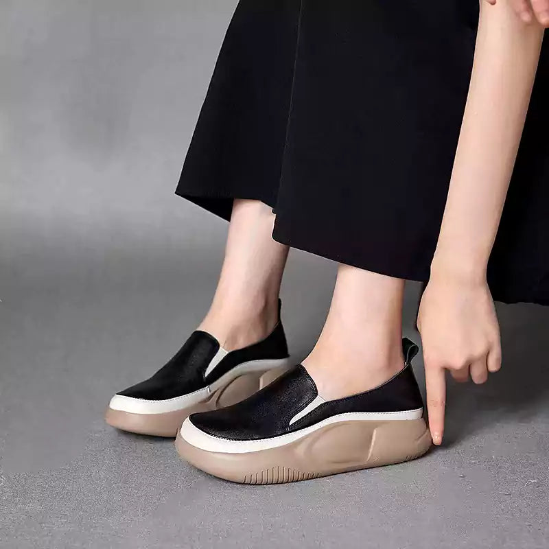 SoleZenith™ | Trendy Chunky Loafer Shoes