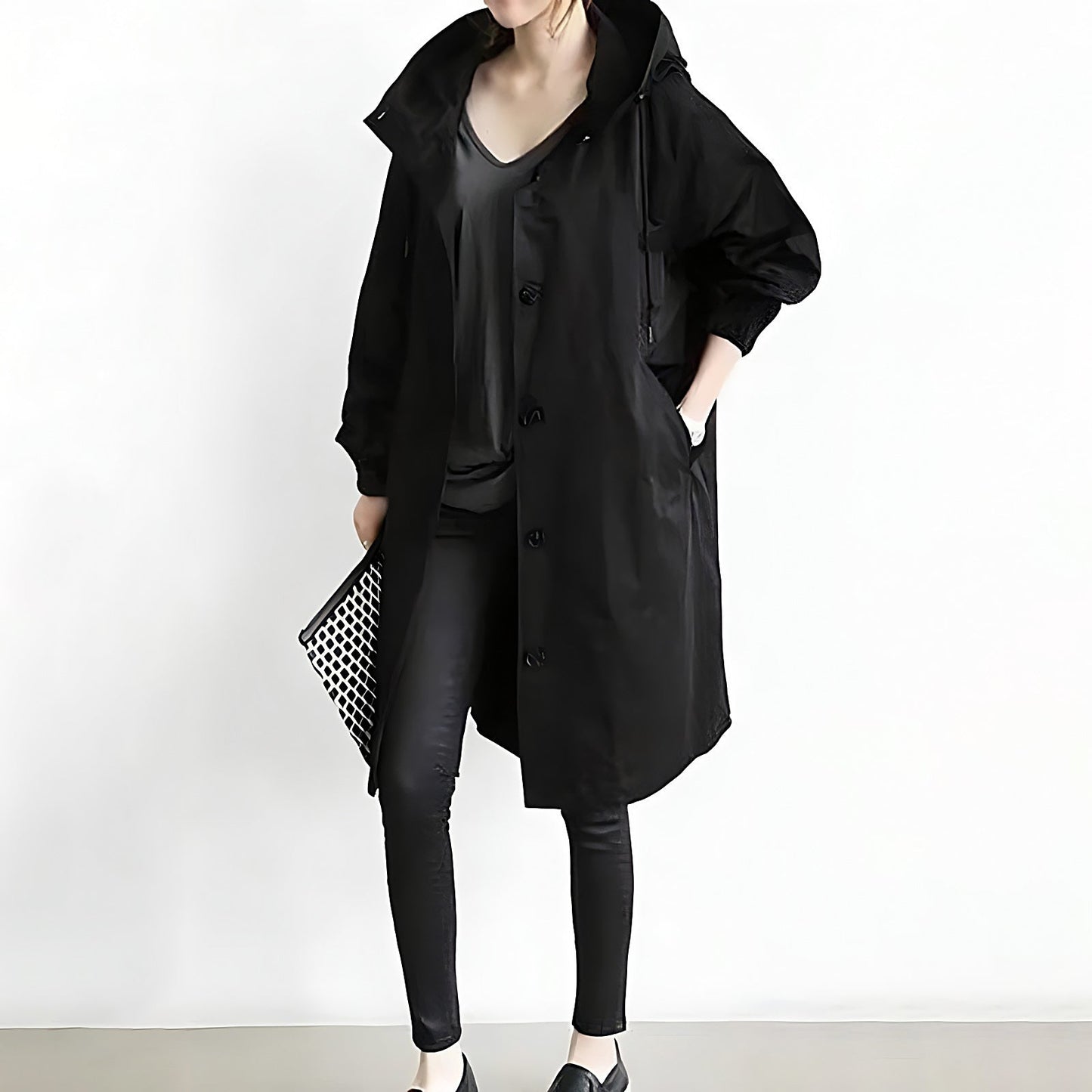 Tina™ | Fashionable Hooded Windbreaker
