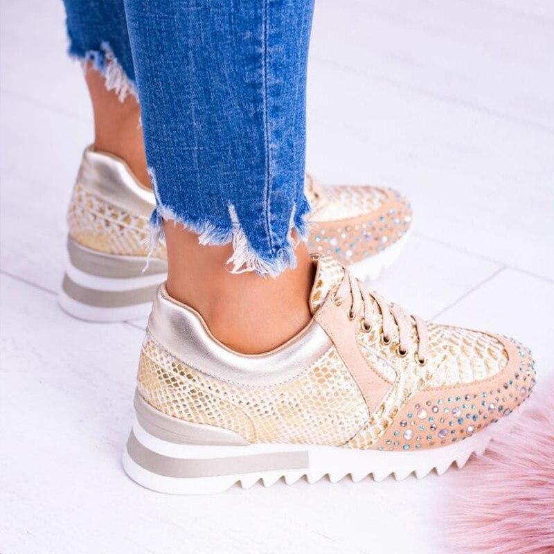 SparkleKicks™ | סניקרס קריסטלים אופנתיות