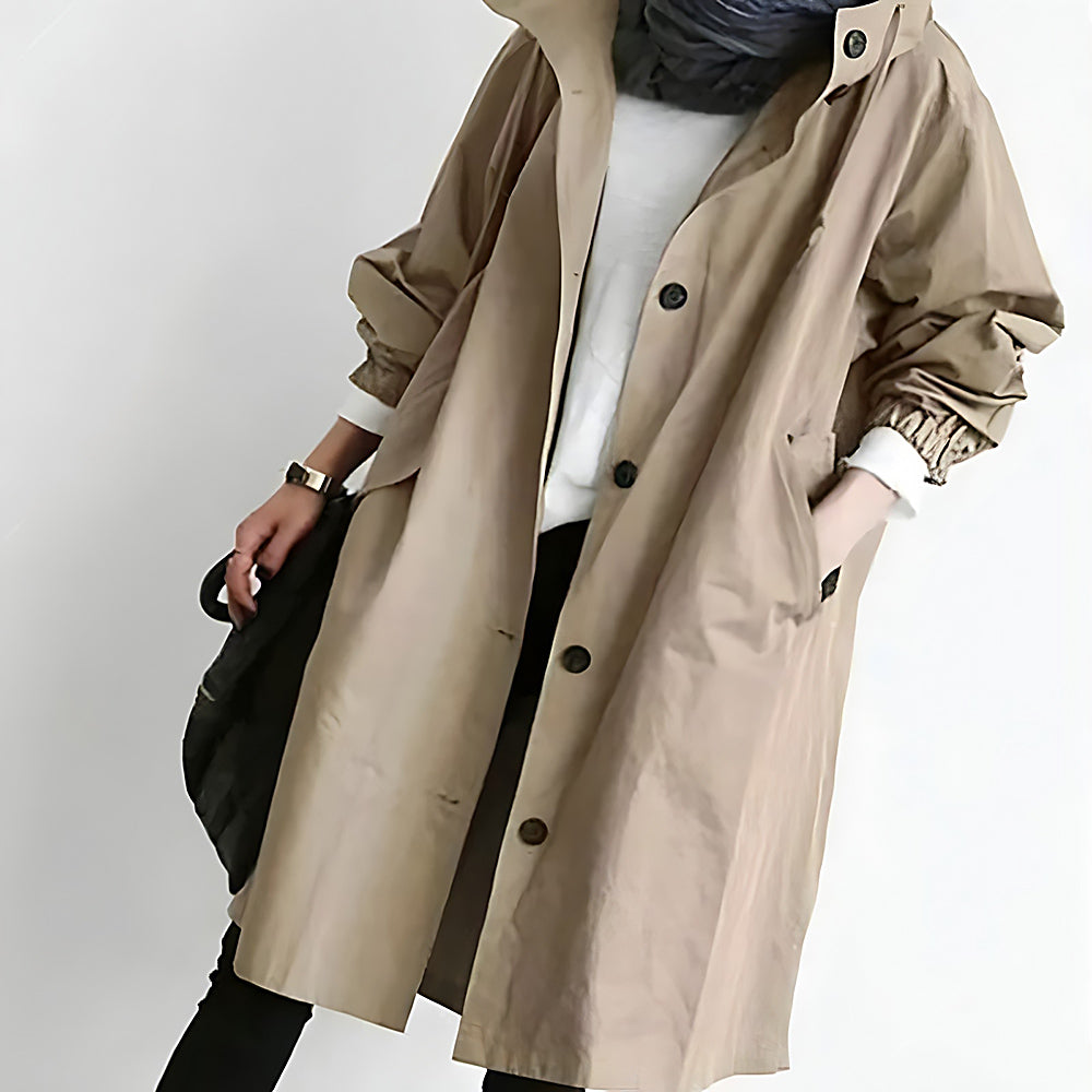 Tina™ | Fashionable Hooded Windbreaker