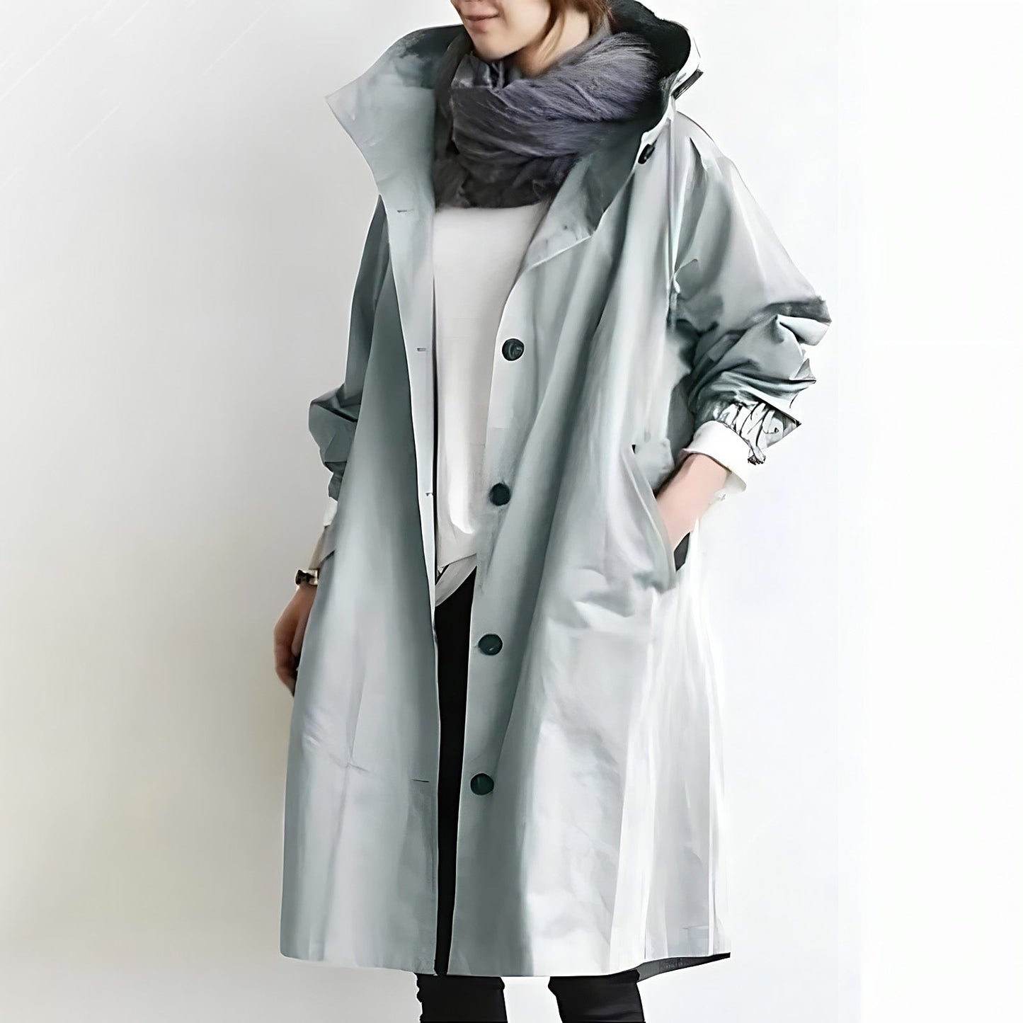 Tina™ | Fashionable Hooded Windbreaker