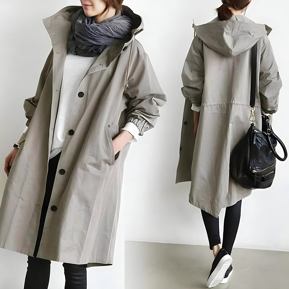 Tina™ | Fashionable Hooded Windbreaker