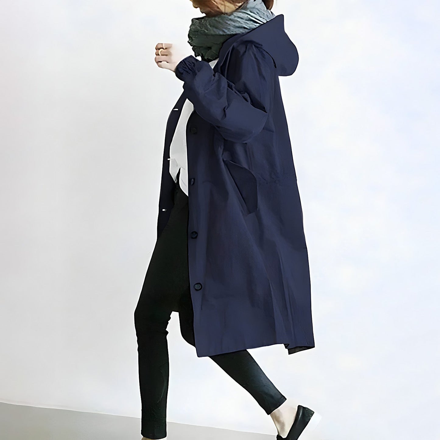 Tina™ | Fashionable Hooded Windbreaker