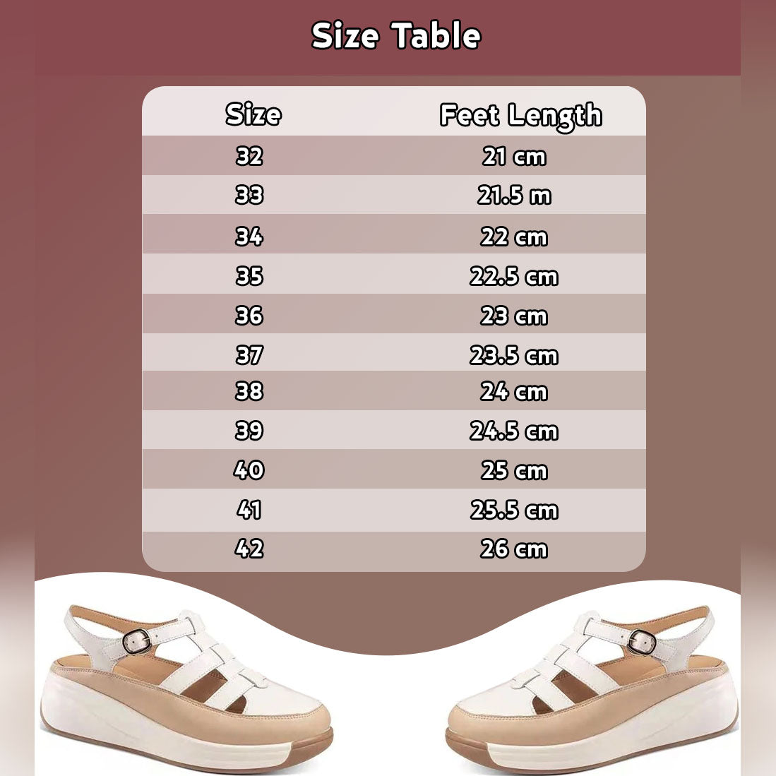 Rebecca™ - נעלי פלטפורמה רכות