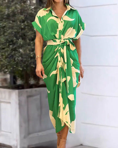 Selena™ | שמלת כפתורים אלגנטית