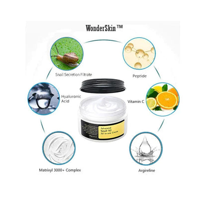 WonderSkin™ | קרם קולגן הרמה ומיצוק -  חילזון קוריאני