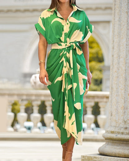 Selena™ | שמלת כפתורים אלגנטית