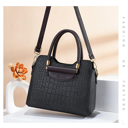 Liberty™ | תיק עור דמוי אליגטור יוקרתי