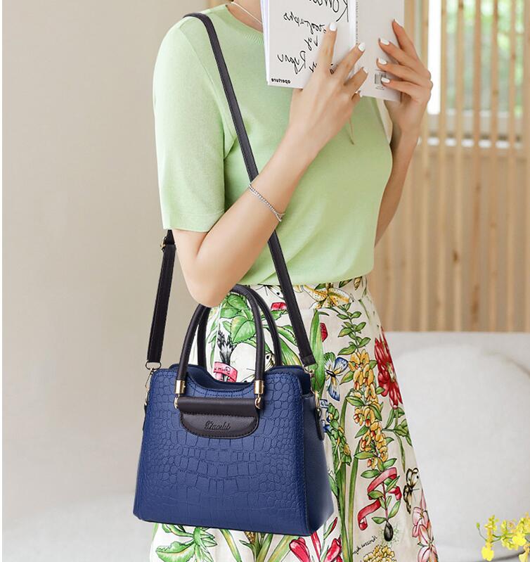 Liberty™ | תיק עור דמוי אליגטור יוקרתי