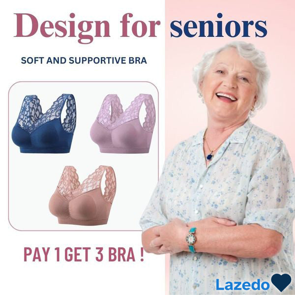 LiftGlam™ | חזיית פוש אפ תחרה (1+2 בחינם)