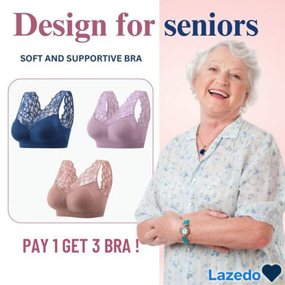 LiftGlam™ | חזיית פוש אפ תחרה (1+2 בחינם)