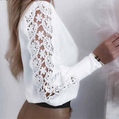 Stefanie™| חולצה רקומה אלגנטית