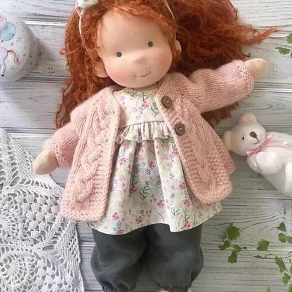 Dolly™ | בובת וולדורף עשויה בעבודת יד