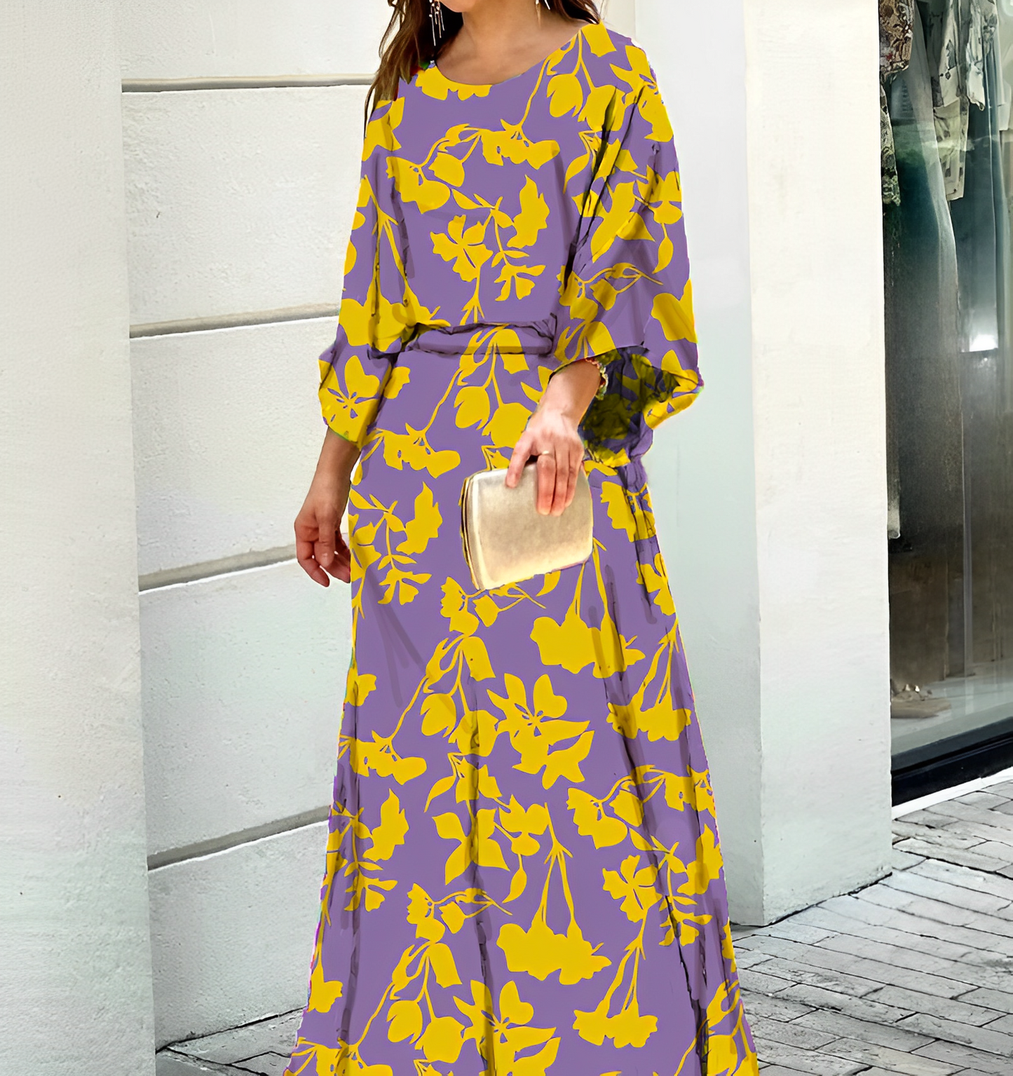 Lindsey™ | שמלת אופנה צבעונית