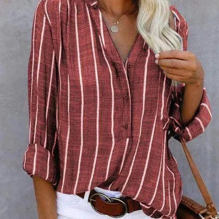 Luna™ | חולצת פסים אופנתית