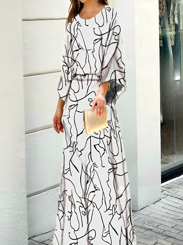 Lindsey™ | שמלת אופנה צבעונית